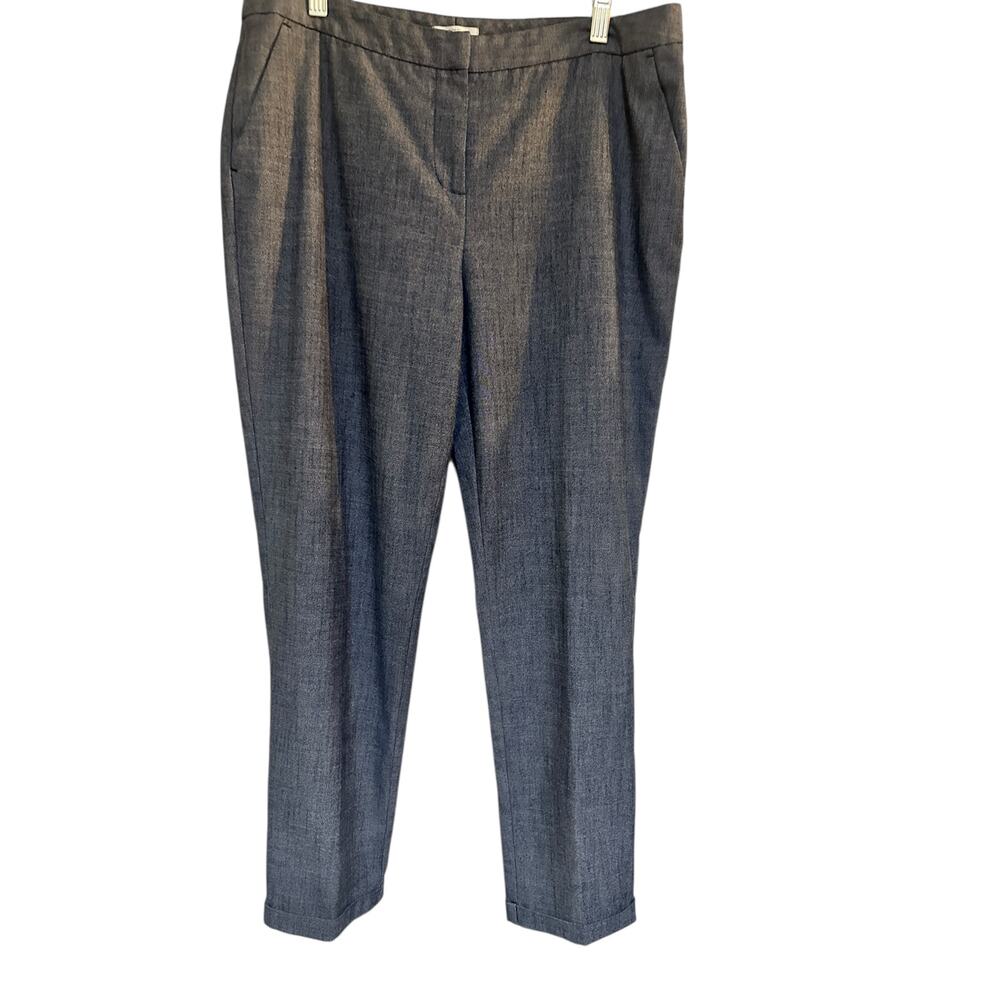 Halogen Quinn Fit Pants Women’s Size 10 Gray Ankle Career Office Trousers